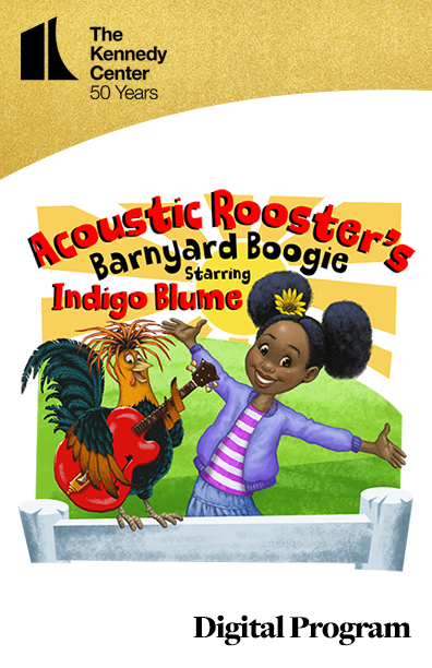 KC 50 Program cover of Acoustic Rooster’s Barnyard Boogie: Starring Indigo Blume